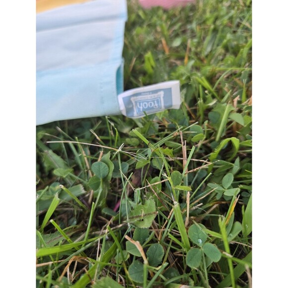 DISNEY WINNIE THE POOH KITE FLYING FLOWER SUMMER FUN APPLIQUE LARGE YARD FLAG NW - Picture 6 of 7